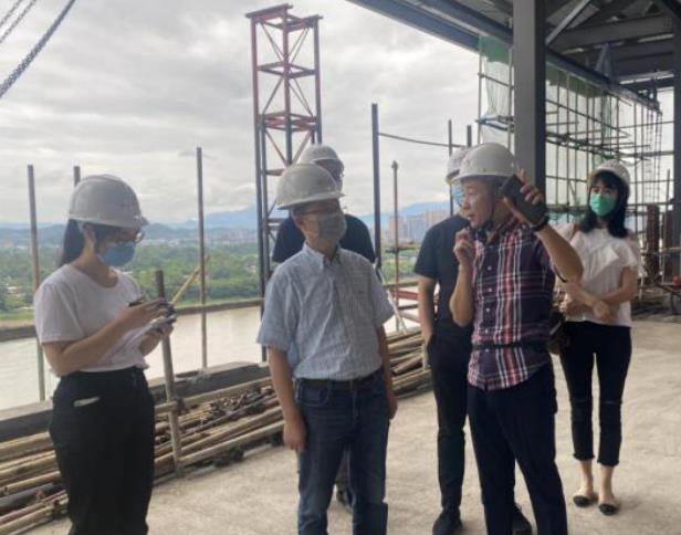老哥俱乐部集团向导赴锦江嘉州宾馆视察施工 刷新项目
