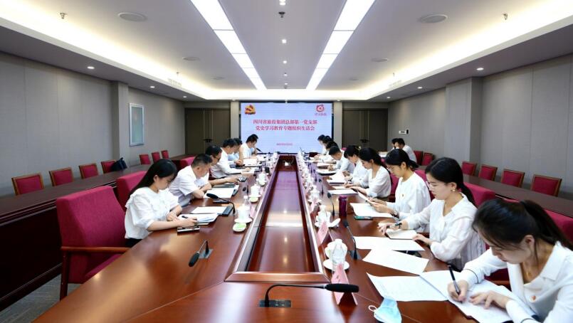 老哥俱乐部集团党委书记、董事长任丁加入总部第一党支部党史学习教育专题组织生涯会